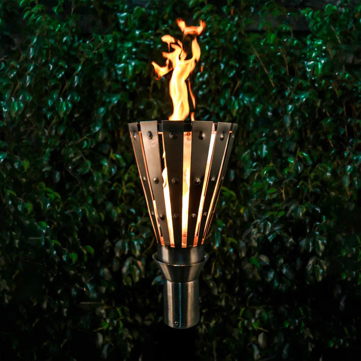 Trojan Torch with Original TOP Torch Base - Stainless Steel