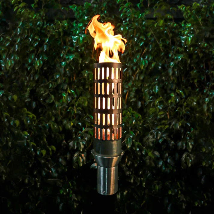 Vent Torch with Original TOP Torch Base - Stainless Steel
