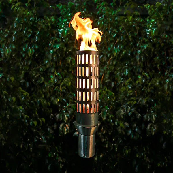 Hercules Torch with TOP-LITE Torch Base - Stainless Steel