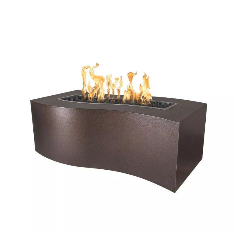 Billow 60" Fire Pit - Powder Coated - Match Lit