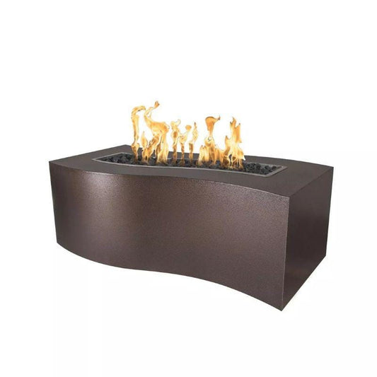 Billow 60" Fire Pit - Powder Coated - Match Lit