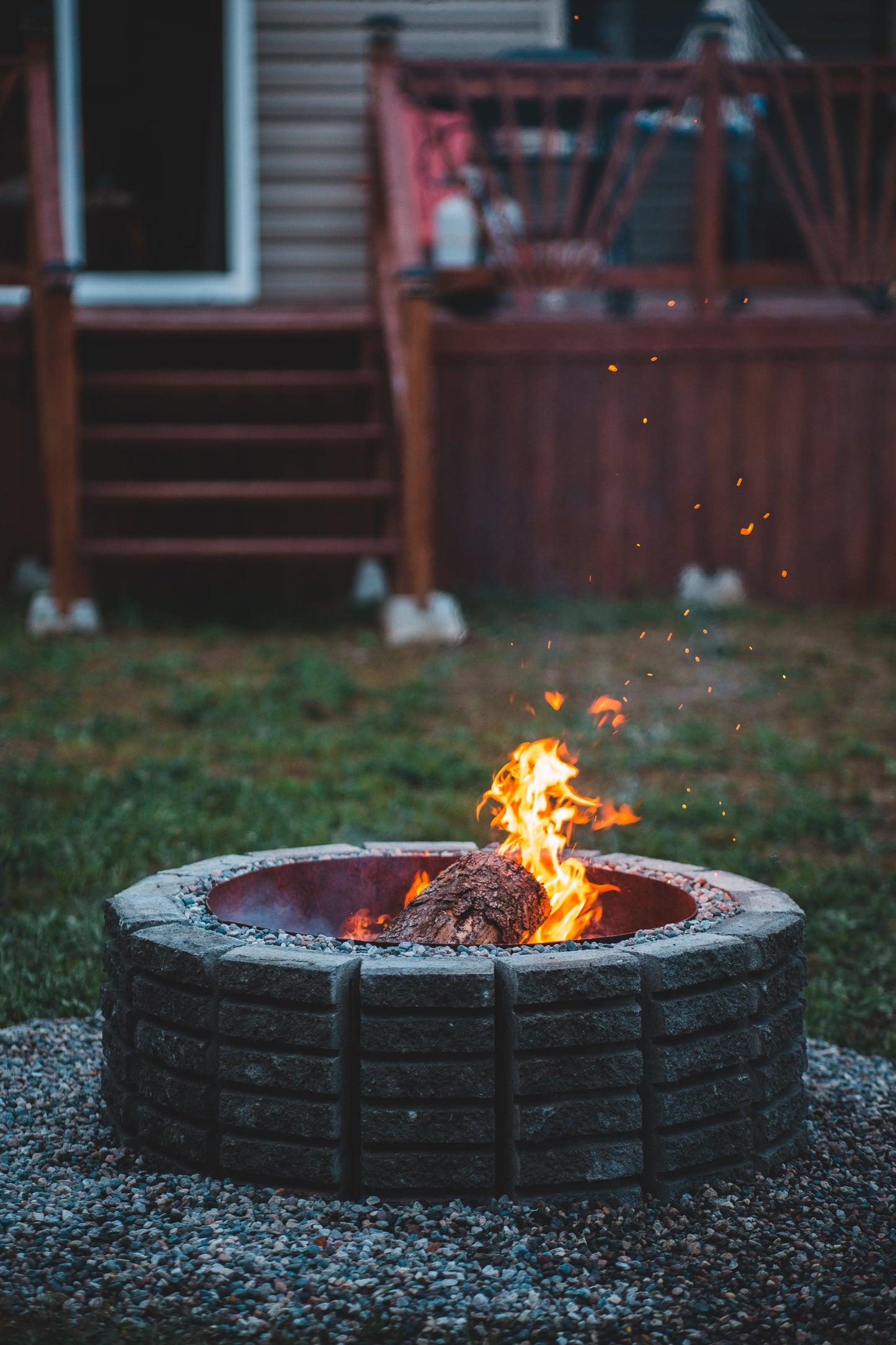 Plato 32 inch Concrete Fire-Pit