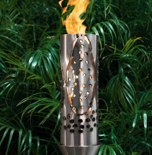 Coral Torch with Original TOP Torch Base - Stainless Steel