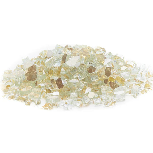 25lb bag - Gold Reflective Glass - 1/4"