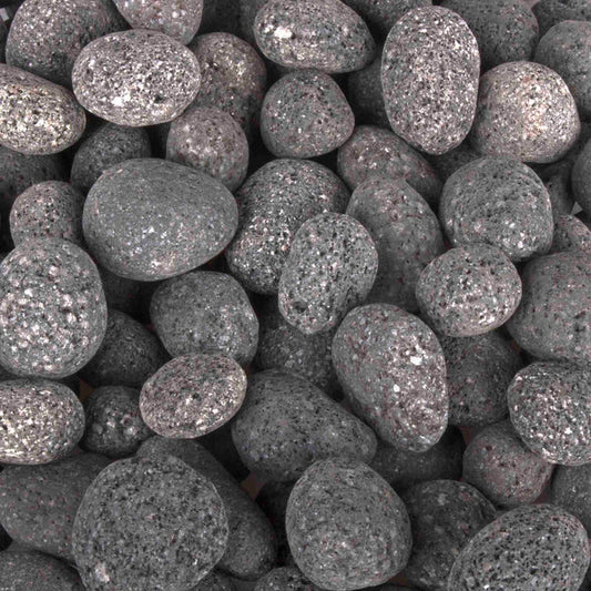 50lb Polished Lava - 2" to 3" (1/2 Cubic Foot)