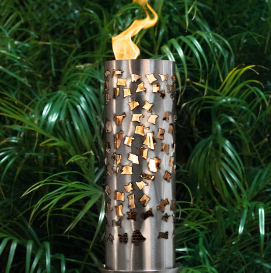 Shotgun Torch with Original TOP Torch Base - Stainless Steel