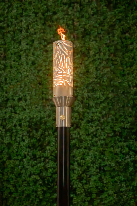 Tropical Torch with Original TOP Torch Base - Stainless Steel