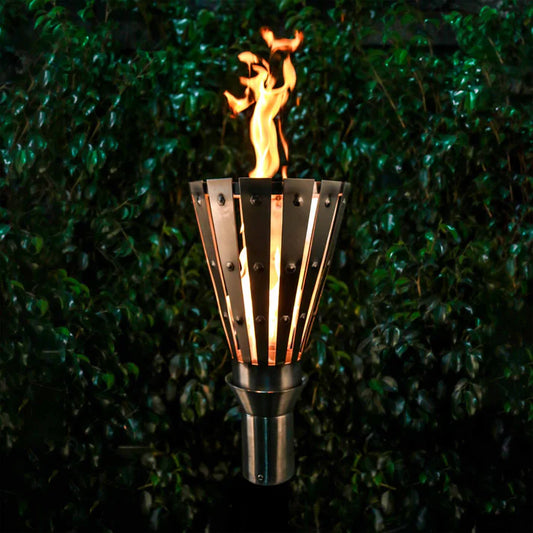 Trojan Torch with Original TOP Torch Base - Stainless Steel