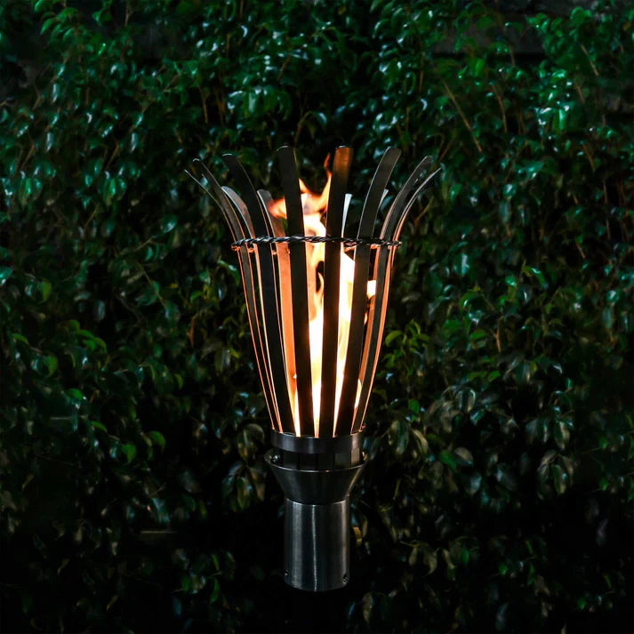 Basket Torch with Original TOP Torch Base - Stainless Steel