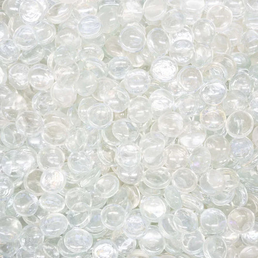 25lb Clear Pebbles 3/4"