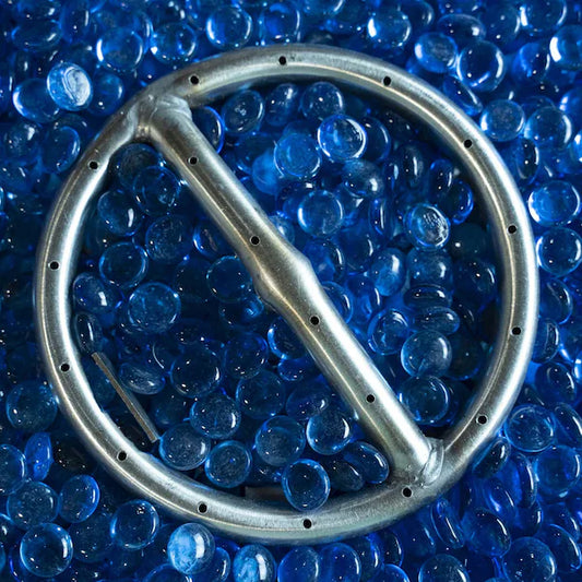 25lb Cerulean Pebbles 3/4"