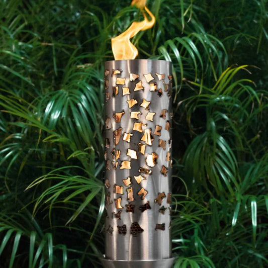 Shotgun Original TOP Torch & Post Complete - Stainless Steel - Natural Gas