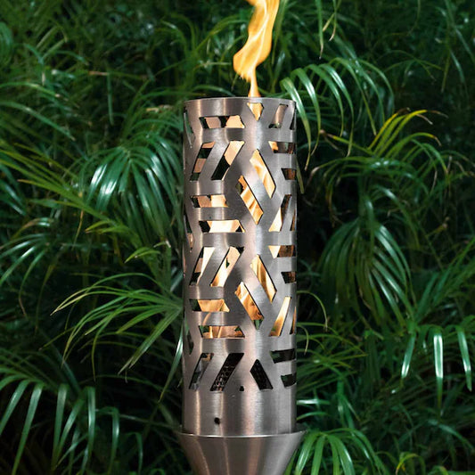 Cubist Original TOP Torch & Post Complete - Stainless Steel - Natural Gas