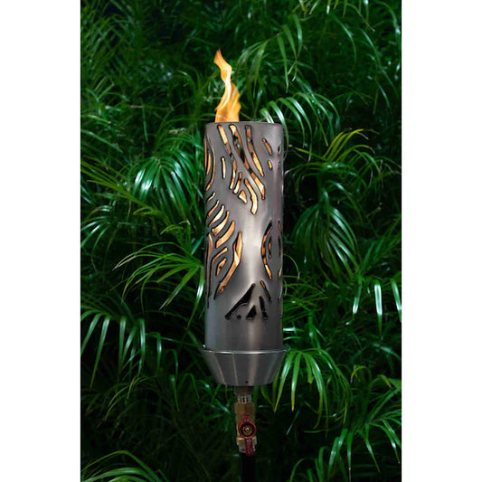 Hawi Original TOP Torch & Post Complete - Stainless Steel - Natural Gas