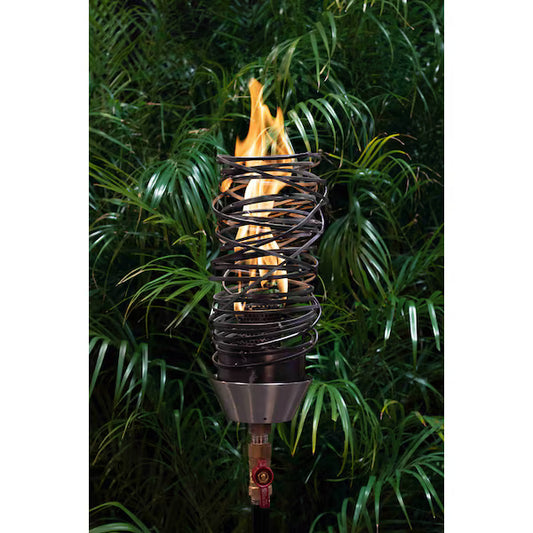 Cyclone Torch with Original TOP Torch Base - Stainless Steel