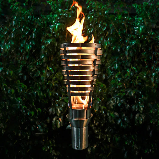 Hercules Torch with Original TOP Torch Base - Stainless Steel