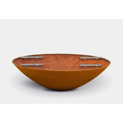 Arteflame 40" Corten Steel Fire Pit Cover - Heavy Duty Protection