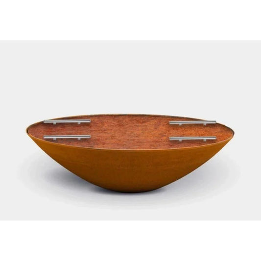 Arteflame 40" Corten Steel Fire Pit Cover - Heavy Duty Protection